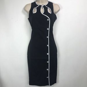 Voodoo Vixen Fitted Flirty Dress NWT